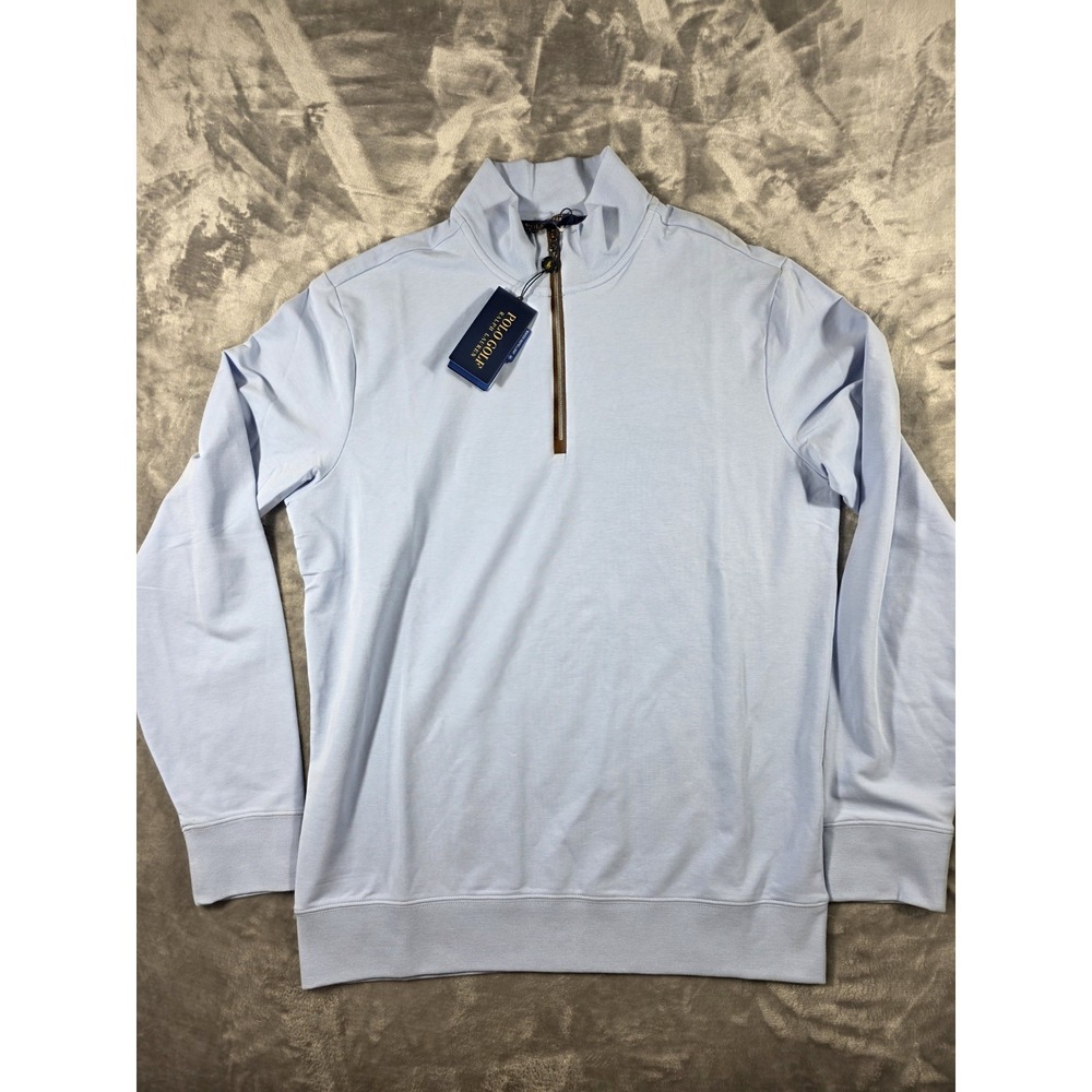 NWT‎ Polo Ralph Lauren Golf 1/4 Zip Men's Medium Stretch Lisle Water Repellent